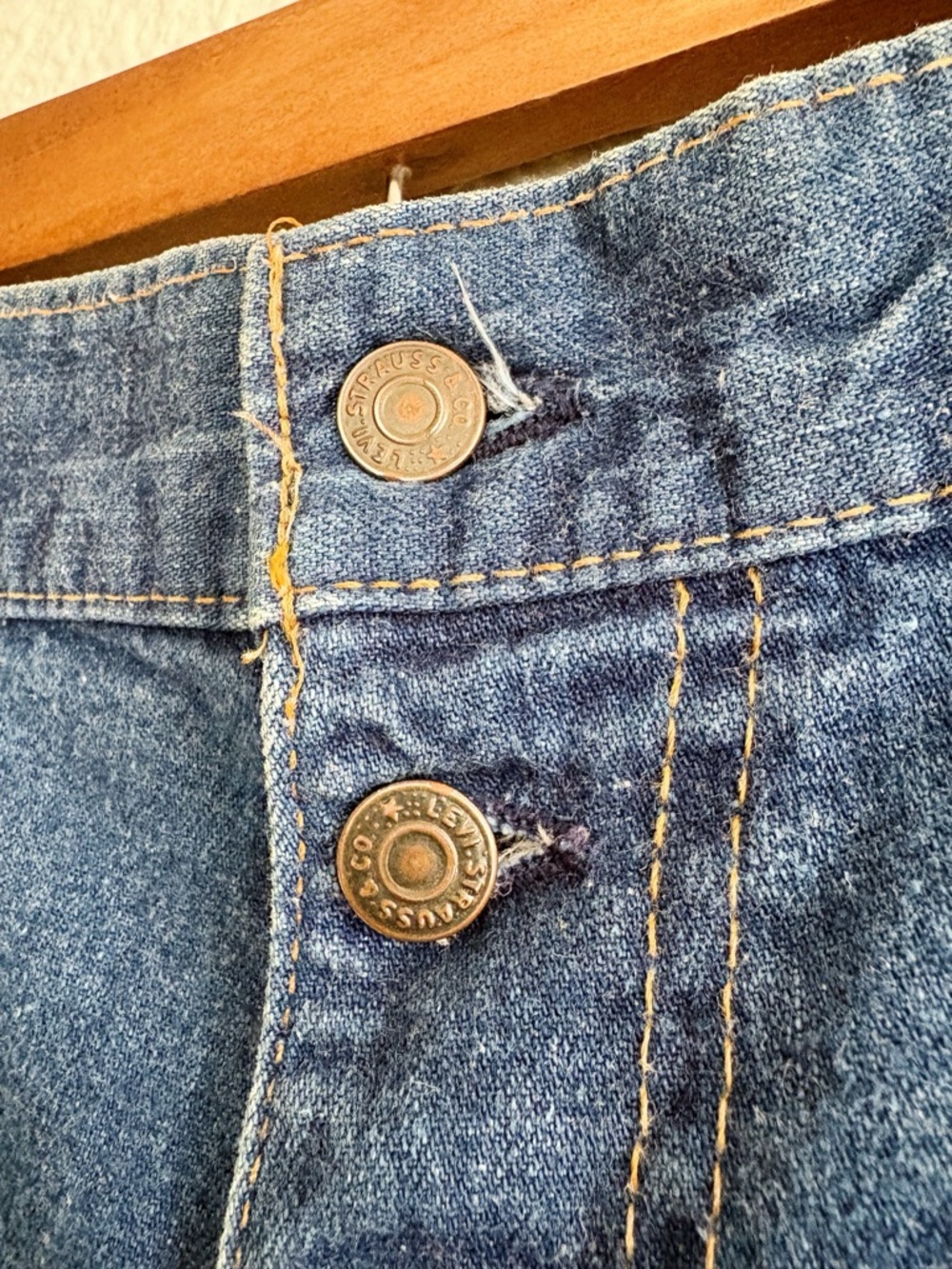 Vintage Levi’s Strauss High Rise Wide Leg Trouser Jeans Rare Vintage - Picture 4 of 11